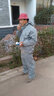 洛工村 防尘服 防静电服 无尘服  喷漆服 洁净服 分体带帽套装 【灰色分体连帽】防尘防静电 XXXL 实拍图