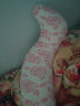文雅丽（Viiyaly） 海马抱枕泰国天然乳胶孕妇侧睡觉人男女朋友儿童夹腿长条形靠枕 天鹅绒粉玫瑰 常规款-108CM身高170以下适用 实拍图