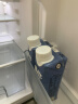 小吉（MINIJ）121升单门冰箱小冰箱 租房小型家用冰箱BC-121CM迷你复古冷藏冷冻一体电冰箱礼物 实拍图