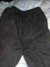 皮尔卡丹（pierre cardin） 针织休闲裤男宽松束脚裤初中学生春夏季运动运动灯芯绒裤子男装 A08黑色 秋冬款 加绒 L 实拍图