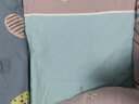 evebaby姨妈垫床上月经垫生理期小床垫例假垫防水可洗床单婴儿隔尿垫成人 棉麻 蓝色 100*70cm 实拍图
