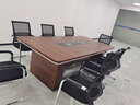 圣黎加厚会议桌长桌培训桌椅组合办公桌2.4米会议桌+8把椅 实拍图