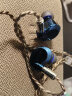 达音科（DUNU）FALCON ULTRA 隼U音乐有线耳机入耳式动圈耳塞发烧级可换导管可换插头3.5单端4.4平衡金属外壳 隼U 蓝色 + Type-C转接头 实拍图