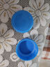 水桶盖子桶装水盖通用型矿泉水桶纯净盖密封盖聪明盖水桶盖台盆 【加强密封款】密封盖2个装 【蓝色】 实拍图
