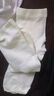 NKADDS10双装白色袜子女春秋中筒袜月子袜无骨缝头纯色百搭日系堆堆袜长 月子袜混色 0只 5双装 实拍图