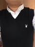 马克华菲（MARK FAIRWHALE）马甲男外套男士春秋户外休闲无袖背心马夹上衣男装 黑色 L 实拍图