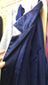 琼瑛睡衣女春夏新款男女式长袖丝绸情侣家居服套装春款春季新款 长袖长裤藏青男款 3XL 实拍图