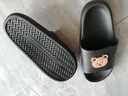 Dwayne拖鞋女外穿网红2024新款踩屎感厚底卡通可爱室内洗澡防滑凉拖鞋 *厚底(男女孩情头)黑色 36-37 (偏小一码) 实拍图
