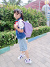 醇龙（CHUNLONG）儿童书包小学生女孩三到六年级一二减负男孩防水双肩背包轻便 大号紫色HC368 实拍图