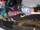 李宁（LI-NING）羽毛球拍风暴72全碳素高磅ws72超轻6U荧光果粉单拍AYPT427-6 实拍图