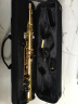美德威 降B调高音萨克斯直管乐器 高音一体萨克斯古铜黑镍/黄铜拉丝工艺 黄铜拉丝款-MSS-307 实拍图
