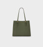 CHARLES&KEITH质感纯色大容量手提包托特包包女包女士CK2-30781650-6 Olive橄榄绿色 XL 晒单实拍图