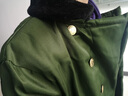 惜暖羊毛大衣男冬季皮毛一体羊皮外套真羊毛加厚保暖长款棉服棉衣东北 （草绿）短毛羊剪绒可拆内胆 L 【180斤以上】精选皮毛+手套 实拍图