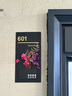匠友创意个性插花门牌号门牌定制号码牌家用订制挂牌入户门住宅网红轻奢酒店ins欢迎回家简刻标识亚克力 朝朝暮暮(下单备注数字和双方姓的首字母) 15x30cm 实拍图