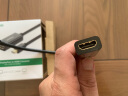 绿联 Mini DP转HDMI转换器线 4K迷你DP雷电2公转母接头 苹果微软Surface笔记本电脑接电视显示器投影仪 晒单实拍图