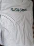 NASA GISSNASA官网联名短袖t恤男国潮China故宫半袖纯棉新款夏季宽松男装 NA80134白色 M  建议110-130斤 实拍图