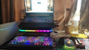 我爱谋思特笔记本电脑支架散热架办公屏幕增高架带风扇笔记本支撑底座游戏笔记本托架支撑架可悬空升降垫高 豪华RGB款【氛围灯丨有脚架丨9挡调节】炫彩版 实拍图