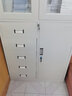 远奥文件柜铁皮柜钢制办公柜凭证柜资料档案柜带锁 偏五斗文件柜 0.6mm 实拍图