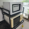 安尔雅厨房微波炉置物架 可伸缩 调料架烤箱电饭煲收纳架 单层置物黑色 晒单实拍图