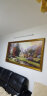 林格印象 油画卧室 壁画 客厅装饰画  沙发背景墙画风景山水挂画 C035温馨的家 含框尺寸50*110适合2米以下沙发 晒单实拍图