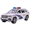 驰誉模型 奔驰GLS580警车汽车模型儿童玩具仿真合金车模收藏男孩礼物 实拍图