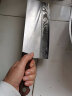 小师傅（LITTLE COOK）W-001/2花梨柄不锈钢厨师切片刀 厨房用切菜刀家用防滑饭店切肉 W-002(32.5厘米  361克 ) 实拍图