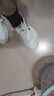 安踏氢跑GZ|男鞋运动鞋跑步鞋男士夏季新款网面透气超轻跑鞋 【网面主推】白/雾灰蓝5501-6 40 (男7) 实拍图