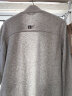万星威（Munsingwear）高尔夫男士早秋男装立领夹克加绒保暖运动休闲外套 N550/灰色 LL 晒单实拍图