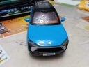 模玩创客新豪迪1:24 蔚来ES8合金新能源汽车模型 开门声光回力转向玩具车 蓝色(新货车标有做改动) 晒单实拍图