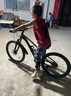 兰令软尾山地自行车成年人变速碟刹越野骑行男女学生双减震单车 魅影灰【前后培林花鼓+软尾双减震+内走线】 24英寸(145-165cm身高) 30速 实拍图