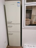 德姆勒（DEMULLER）复古冰箱小型大容量家用租房电冰箱 化妆品静音强劲网红冰箱冷藏冷冻节能 BCD-212芝士白【三温区】 实拍图