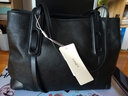 viney包包女包品牌手提托特包牛皮妈妈包中年送生日情人节礼物女朋友 【黑色】新年送老婆实用高档大容量轻奢通勤单肩包 实拍图