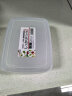 家の物语冰箱收纳盒日本进口保鲜盒食品级密封水果盒冷冻饺子厨房收纳神器 抗菌保鲜盒（中国） 4件套 5.5L 实拍图