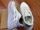安踏（ANTA）凌云女鞋跑步鞋子女运动鞋秋季皮面休闲轻便缓震护踝跳绳鞋旅游鞋 浅米白/一度灰 【皮面防泼水】 38 实拍图