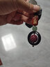 陌龙（Molong）车用钥匙扣回纹珠檀木时来运转挂件男士钥匙链扣 紫金砂回纹款 实拍图