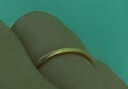 周大福 婚嫁素圈黄金戒指(工费120) 14号 约1.85g EOF1 实拍图