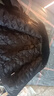 哲诗凡 狐狸毛皮草女短款真皮羽绒服海宁绵羊皮2025新款冬皮毛一体外套 黑色 L 120斤--130斤 实拍图
