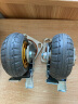 海斯迪克 高弹力低噪脚轮 重型平板车橡胶轮 5寸刹车轮（1个) 晒单实拍图