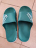 绚初拖鞋男大码外穿潮流夏季家用防滑拖鞋情侣居家浴室厚底凉拖鞋女 升级版动感 绿色 44-45 (适合43-44码穿) 实拍图