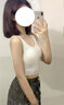 陌飞未来11-15岁发育期少女内衣女生二阶段学生背心舒服微笑系列短款 微笑短款 - 天空蓝 L  (160-170cm 50-65KG) 实拍图