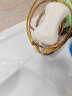 JAJALIN 轻奢风香皂盒沥水肥皂盒收纳置物架家用创意肥皂托架 白色单个装 实拍图
