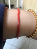 雯莉珠宝 珊瑚随形时尚手链 简约大方色彩艳丽 沙丁珠配925银扣 送家人 实拍图