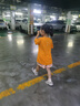 361°儿童速干短袖2025夏季男女童(3-12岁)运动上衣透气短T恤 140橘色 实拍图