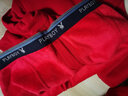 花花公子男士保暖内衣大红加绒保暖套装新婚礼物2026新年本命年马年L 实拍图