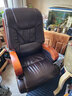 纽麦 老板椅 真皮电脑椅 按摩可躺皮质办公座椅子家用书房 总裁大班椅 头层牛皮+棕色 实拍图