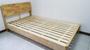 蔚虎 床实木床双人床北欧风格日式民宿公寓经济主卧婚床 实木床【下单默认原木色】 1.2*2米框架款 实拍图