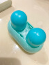 隐形眼镜清洗器电动美瞳盒子自动便携冲洗机仪器可爱便携电动清洗器 HL996-蓝兔兔 实拍图