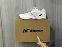 李宁（LI-NING）羽毛球鞋KASON超轻舒适透气耐磨小白鞋羽毛球实战训练鞋 39.5  实拍图