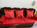 凯比特红木沙发坐垫中式海绵餐坐垫防滑罗汉床五木沙发垫套装定做 竹之韵纯色沙发垫含芯 坐垫定制 实拍图