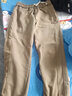 真维斯（Jeanswest）休闲裤男秋冬季加绒哈伦运动束脚裤宽松微修身工装百搭长裤子男士 2215卡其色(加绒)  L 实拍图